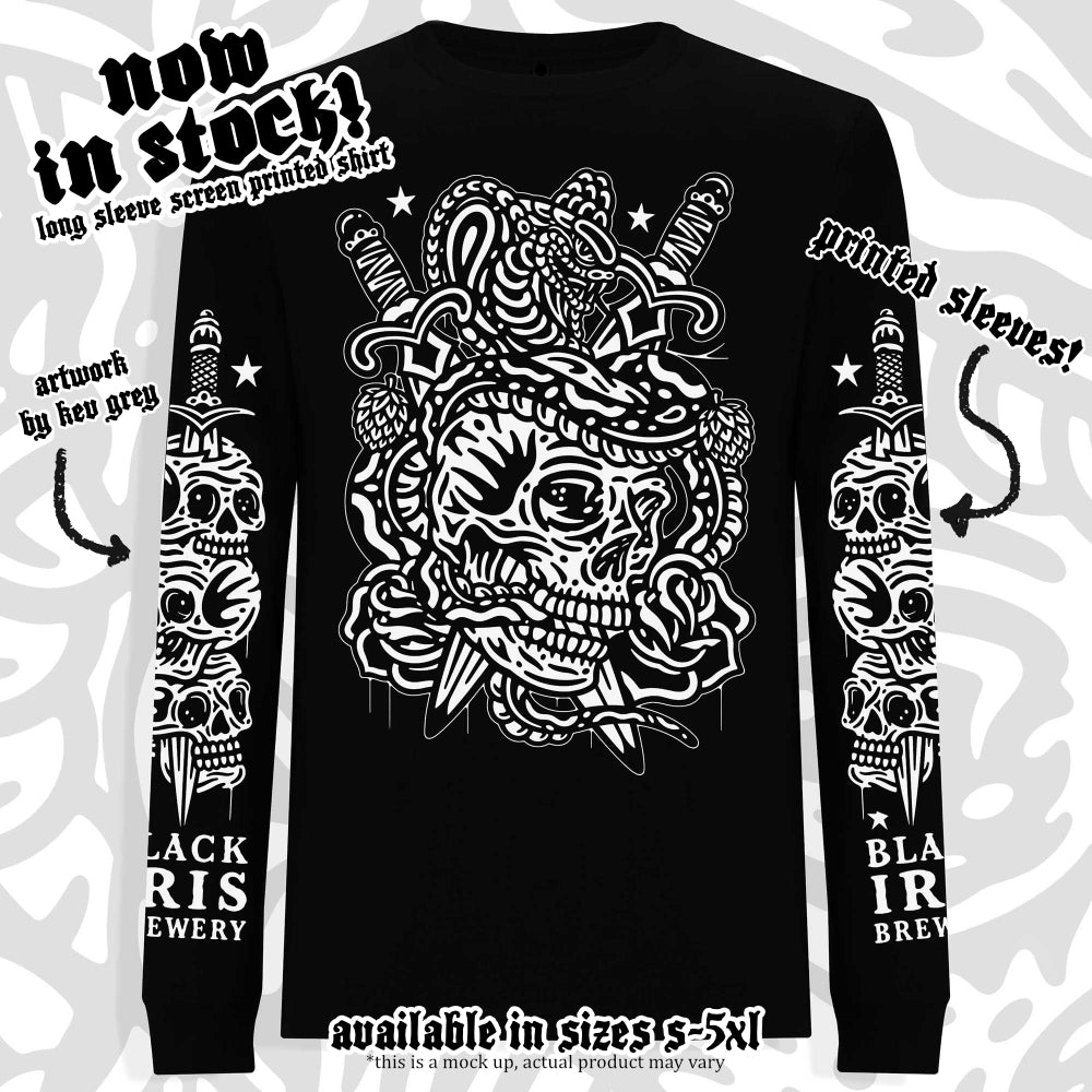(BT) Skulls & Daggers Long Sleeve Shirt