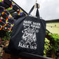 Drink Beer Hail Satan Tote Bag