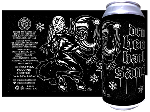 Black Iris Drink Beer Hail Santa - Black Iris Brewery