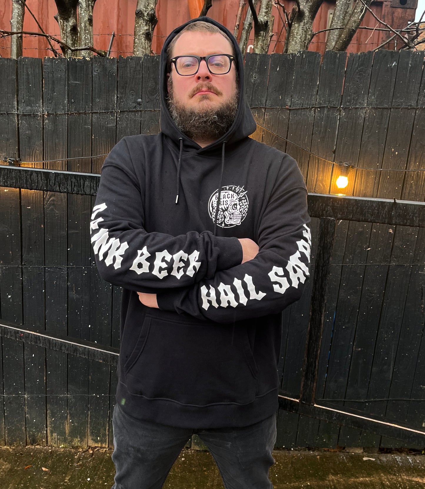 Black Iris Hoodie