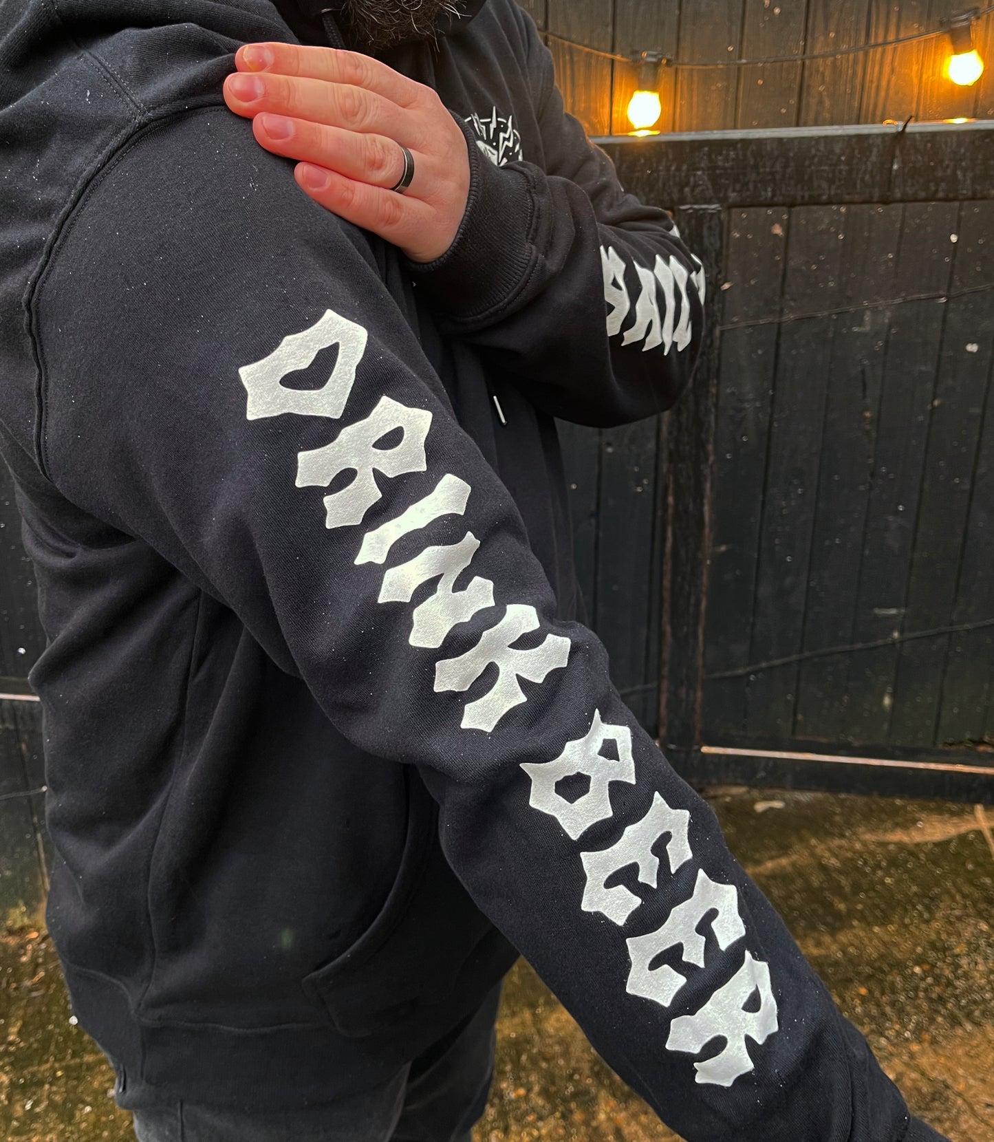 Black Iris Hoodie