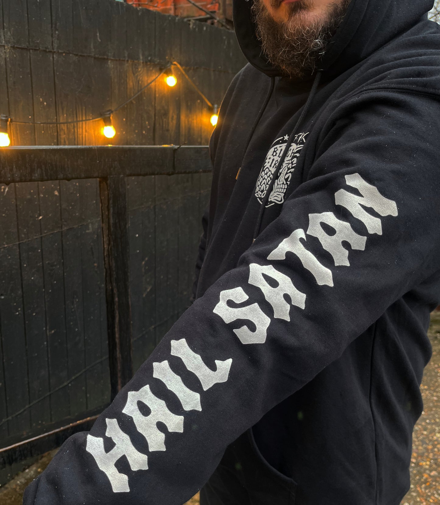 Black Iris Hoodie