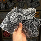 Black Iris Vinyl Stickers - 5 Pack